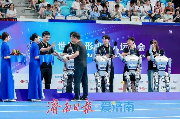 世界人形機器人運動會斬獲佳績，濟南造機器人“狂飆”崛起！